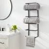 Towel Wall Storage Cabinet Black Metal - Brightroom™ -Brightroom Decor Store GUEST 03b36207 b119 4ad7 9102 a797b82d76e3