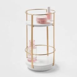 10" x 5.7" Round Metal Countertop Turntable Brass - Brightroom™ -Brightroom Decor Store GUEST 0f7b8890 6df4 4606 9fa9 246d6098805b