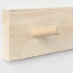 Wood 3 Hooks Rail Natural - Brightroom™ -Brightroom Decor Store GUEST 0f7e4d5d e9bb 44e4 b887 f0d97cfcddbb
