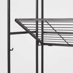 Folding 5 Shelf Narrow Black - Brightroom™ -Brightroom Decor Store GUEST 12bc455e 7e5e 4b0d 9cf9 12d70d23562e