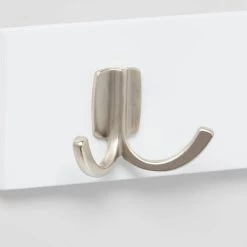 Modern Octopus 4 Hooks Rail Nickel/White - Brightroom™ -Brightroom Decor Store GUEST 12c4ee14 8f5e 4899 8543 6a758924d6ab