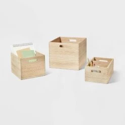 Small Decorative Light Wood Crate Natural - Brightroom™ -Brightroom Decor Store GUEST 1433e760 ccd4 4d74 8b8b fdcc848f7469