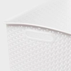 Y-Weave Jumbo Decorative Storage Basket White - Brightroom™ 7 Y-Weave Jumbo Decorative Storage Basket White - Brightroom™ -Brightroom Decor Store GUEST 1abf0f19 4be9 4c55 8ee8 807bf4b20dbb