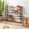Small Space Metal Shoe Rack Black - Brightroom™ -Brightroom Decor Store GUEST 1e487187 615a 495b a258 95f1504217e4