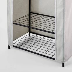 30" Double Rod Fabric Covered Wardrobe - Brightroom™ 8 30" Double Rod Fabric Covered Wardrobe - Brightroom™ -Brightroom Decor Store GUEST 1fb132e0 3fb6 48b0 bd18 9ca11cd199bf