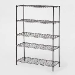 5 Tier Wide Wire Shelving - Brightroom™ Chrome 8 5 Tier Wide Wire Shelving - Brightroom™ Chrome -Brightroom Decor Store GUEST 21d3addb 9b67 45e8 98b9 a6831702664f