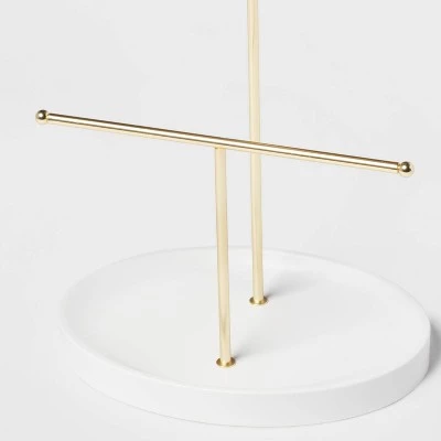 Two Bar Jewelry Organizer Brass - Brightroom™ 4 Two Bar Jewelry Organizer Brass - Brightroom™ - Image 2