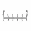Heavy Duty Over The Door 6 Hooks Rail Matte Gray - Brightroom™ -Brightroom Decor Store GUEST 2d794289 d87a 4949 a637 ed5eb247aa00