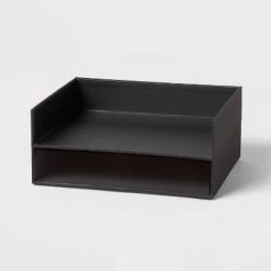 Canvas Letter Tray Organization Set of 2 - Brightroom™ Gray -Brightroom Decor Store GUEST 370cf235 ab8a 4f52 9860 e6bdd26cc621