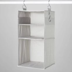 Hanging Fabric Storage Organizer Gray - Brightroom™ -Brightroom Decor Store GUEST 37271c3b 399f 46b9 999e 7639e6d49aa1