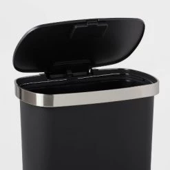 Plastic Locking Lid Step Trash Can Black - Brightroom™" 5 Plastic Locking Lid Step Trash Can Black - Brightroom™" -Brightroom Decor Store GUEST 3e69c8ec 48a7 41a8 b89a ebb54fbd1373