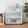 3 Drawer Wide Cart White - Brightroom™ -Brightroom Decor Store GUEST 41559d35 e1ed 4b2b 8de2 fb77c89f6f6d