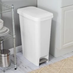 11gal Slim Step Trash Can - Brightroom™ -Brightroom Decor Store GUEST 474824e4 4785 434a a255 11648716aeef