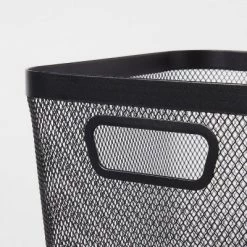 Metal Mesh Bin Black - Brightroom™ -Brightroom Decor Store GUEST 50b55205 aef7 4570 98fd 2cb37f620ad6