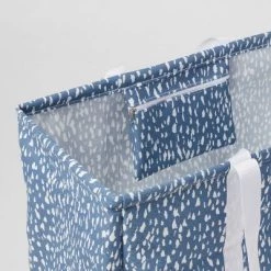 Scrunchable Laundry Tote Textured Blue - Brightroom™ -Brightroom Decor Store GUEST 519f8f16 5908 4650 8762 5c3dce37cad9