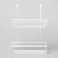 Over the Cabinet Tiered Storage - Brightroom™ Matte White -Brightroom Decor Store GUEST 526c21f4 065f 449f 91a7 1f132d94ee7b