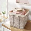 Twisted Rope Laundry Basket Gray - Brightroom™ -Brightroom Decor Store GUEST 576831a5 2da7 46ce b7d1 68df51a2e89f