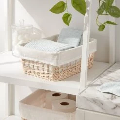 Tapered Woven Basket with Liner - Brightroom™