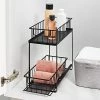 Two Tiered Slide Out Organizer - Brightroom™ Black -Brightroom Decor Store GUEST 7531e1f3 d1c3 47eb a80f 8c5f52f3029b