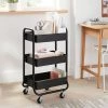 3 Tier Metal Utility Cart - Brightroom™ Black -Brightroom Decor Store GUEST 7b7c9601 8274 4b81 9386 cb38b747b003