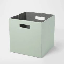 13" x 13" Fabric Bin - Brightroom™ Taupe -Brightroom Decor Store GUEST 8335e97a 04ee 451f 8738 f010c10f450f