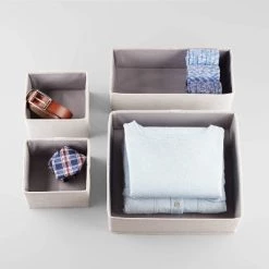 Set of 4 Collapsible Fabric Drawer Organizers - Brightroom™ -Brightroom Decor Store GUEST 87fd839d 2b7f 43b0 b7ba 9d8157b138ad