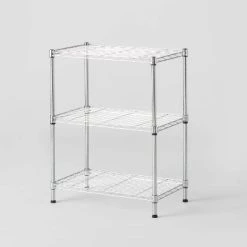 3 Tier Wire Shelving - Brightroom™ Chrome -Brightroom Decor Store GUEST 8c6886a8 455e 47b9 88b9 08867154f2b1