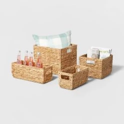 Woven Water Hyacinth Milk Crate - Brightroom™ -Brightroom Decor Store GUEST 9365bfe9 dbd8 490b ac54 8d2b5765ece7 1