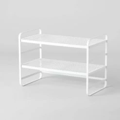 2 Tier Shoe Rack Metal Mesh - Brightroom™ Black -Brightroom Decor Store GUEST 97469fbe 60a1 4d79 b7f6 0432247cf2d3