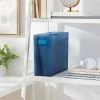 Plastic File Box Shadow Blue - Brightroom™ -Brightroom Decor Store GUEST 9d0924fd c42e 43c6 a066 7afc044220ed