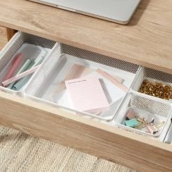 Mesh Desk Organizer White - Brightroom™