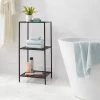Short Bath Storage Tower Black Metal - Brightroom™ -Brightroom Decor Store GUEST ab58ee8f 66b1 4b6b 8b7e f35f34fc4347
