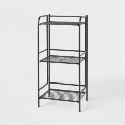 Folding 3 Shelves Black - Brightroom™ -Brightroom Decor Store GUEST ad23b2aa ea02 4c65 916f 058ab9cf16df