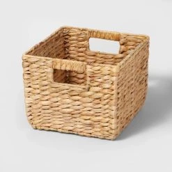 Woven Water Hyacinth Milk Crate - Brightroom™ -Brightroom Decor Store GUEST b47e9f1f 9abc 4e53 8d65 1598e2c083d3