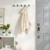 Modern Octopus 5 Rail Matte Black Hooks White - Brightroom™ -Brightroom Decor Store GUEST b76d50a5 ad96 4bd6 b882 6fa55c94afa8