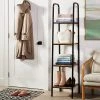 4 Shelf Tower Black Metal with Natural Wood - Brightroom™ 1 4 Shelf Tower Black Metal with Natural Wood - Brightroom™ -Brightroom Decor Store GUEST b981805e 8a5a 4678 b52b 3797ee1f2d9f