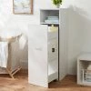 Narrow Storage Cabinet with Pull Out Cart White - Brightroom™ -Brightroom Decor Store GUEST bbfb45ab ac27 454a b472 55af18ca0e70
