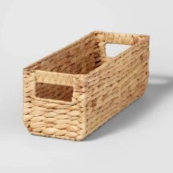 Woven Water Hyacinth Rectangular Basket - Brightroom™ -Brightroom Decor Store GUEST c35b0398 3b94 4b8b bd61 0e9d4a0e77d7