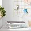 Mesh Monitor Stand with Drawer White - Brightroom™ -Brightroom Decor Store GUEST c78394b3 0876 4339 8bf0 c0a38d1a1ee6