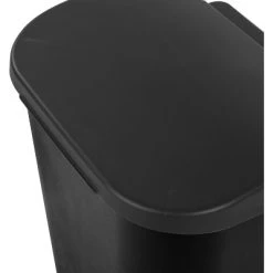 11.3gal Lift Top Waste Basket Black - Brightroom™ -Brightroom Decor Store GUEST ce8d910b 16ed 43ec 8492 683a30edbc45