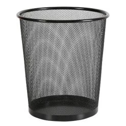 Mesh Waste Basket Black - Brightroom™