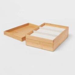 9" x 12" Stackable Bamboo Accessory Tray - Brightroom™ -Brightroom Decor Store GUEST dbfe0d6f 1c5b 4ccd a8a9 a879eda1c6a5