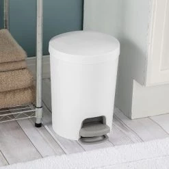 1.6gal Round Step Trash Can - Brightroom™ -Brightroom Decor Store GUEST e09e76a9 b58c 4631 806e 6d1eee45cda2