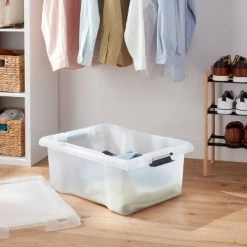 Medium Frosted Latching Storage Box - Brightroom™