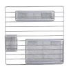 Mesh Additional Wall Organization Tools Silver - Brightroom™ -Brightroom Decor Store GUEST ebe496bd 84dc 4034 8389 8ce7e32e14d5