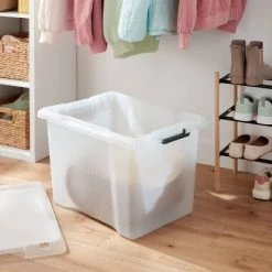 Large Frosted Latching Storage Box - Brightroom™