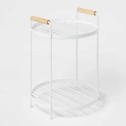 Round Vanity Organizer with Wood Handles - Brightroom™ Matte Black -Brightroom Decor Store GUEST f2434174 7b6c 4774 aa32 39b1c1176e31