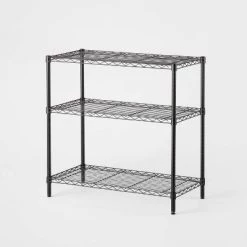 3 Tier Wide Wire Shelving - Brightroom™ Chrome -Brightroom Decor Store GUEST f3aa0b8d f079 4d66 ba48 18aeb9583ead