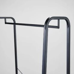 Single Shelf Garment Rack Black Metal with Natural Wood - Brightroom™ -Brightroom Decor Store GUEST f429b55f e06b 41af 997b 78a07f9c93b3