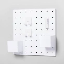 Pegboard Set White - Brightroom™ -Brightroom Decor Store GUEST f843dc1c 65a0 43e6 a40f 870a3fb3c0cd